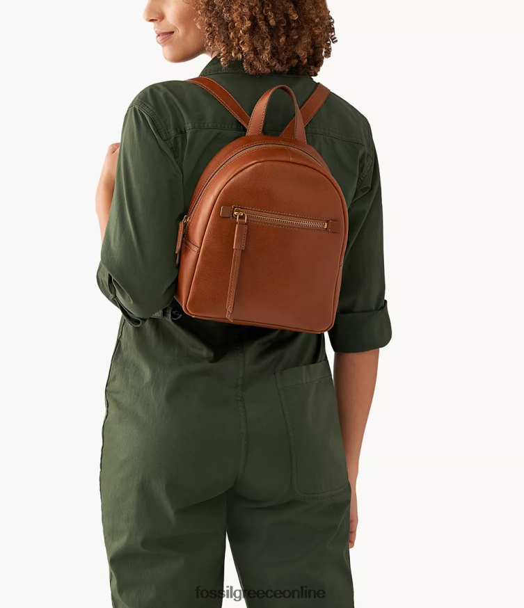 Fossil γυναίκες Megan μικρό σακίδιο FVT06R524 τσάντα καφέ