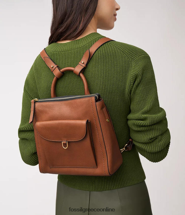 Fossil γυναίκες parker μικρό σακίδιο FVT06R388 τσάντα καφέ