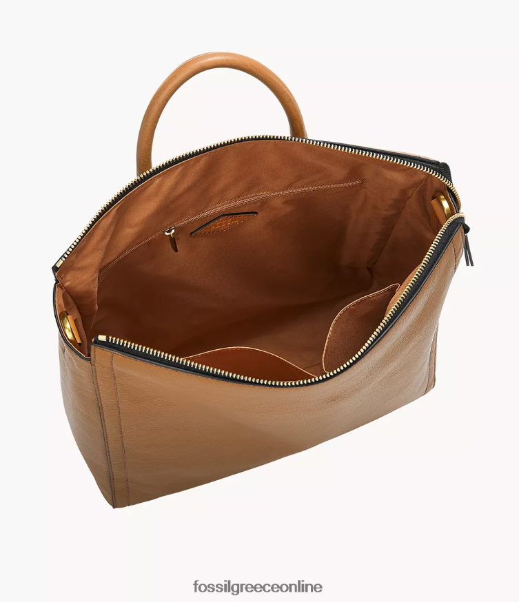 Fossil γυναίκες parker μεγάλο σακίδιο πλάτης FVT06R411 τσάντα καμήλα