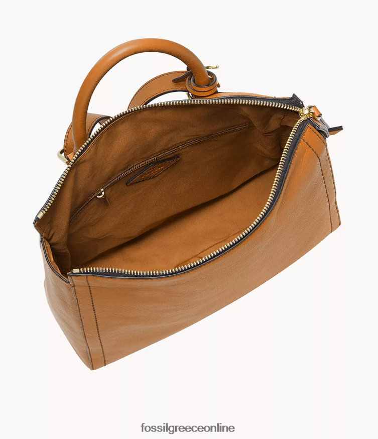 Fossil γυναίκες parker μικρό σακίδιο FVT06R426 τσάντα καμήλα