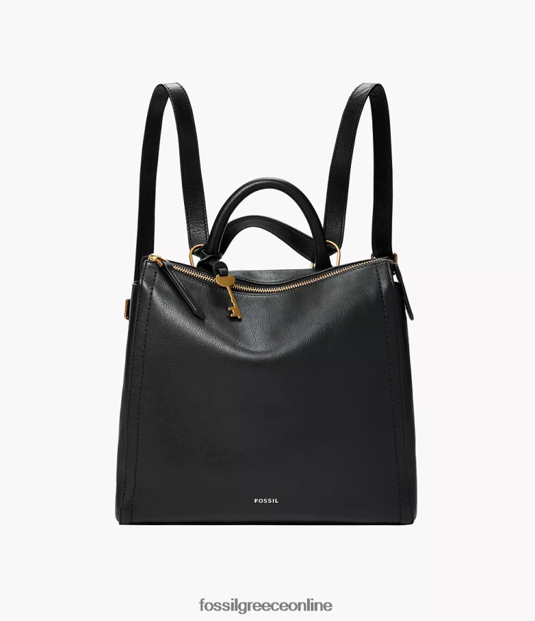 Fossil γυναίκες parker μετατρέψιμο μικρό σακίδιο πλάτης FVT06R728 τσάντα μαύρος