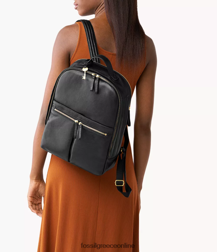 Fossil γυναίκες σακίδιο φορητού υπολογιστή tess FVT06R557 τσάντα μαύρος