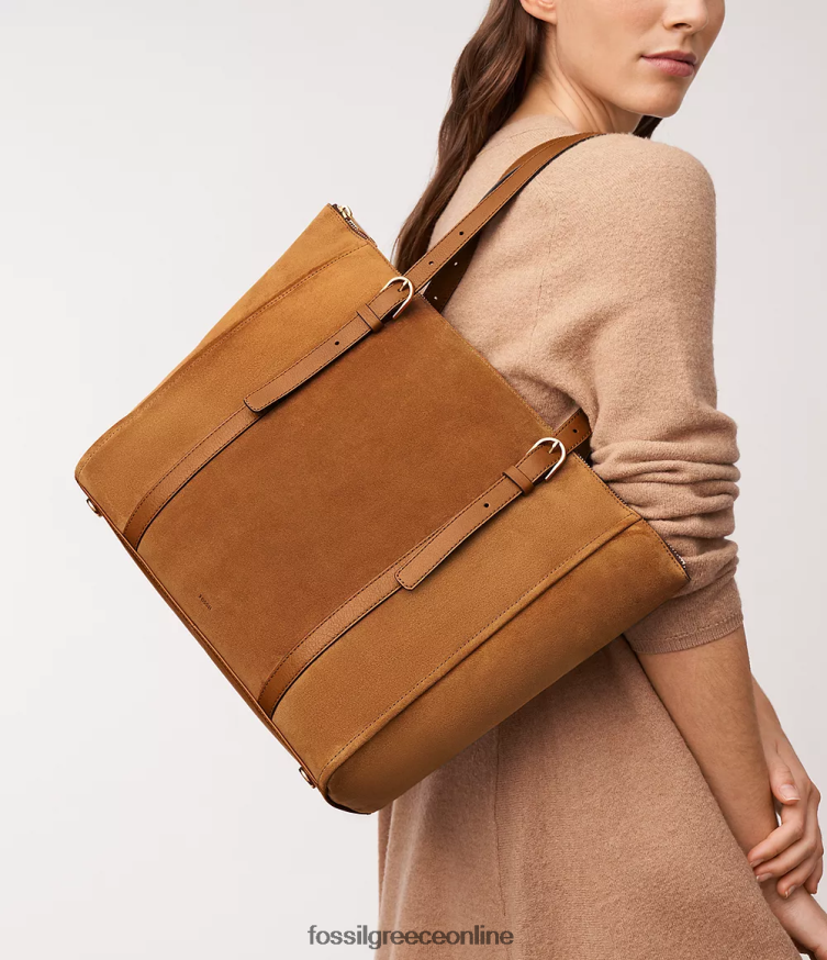 Fossil γυναίκες Carlie Tote FVT06R363 τσάντα σαμάρι