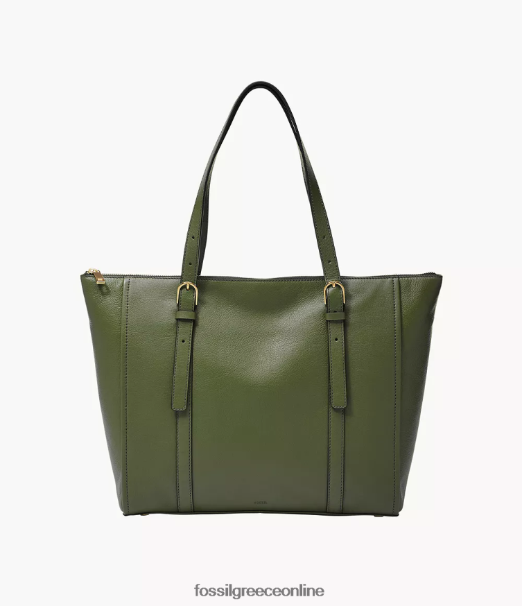 Fossil γυναίκες Carlie Tote FVT06R383 τσάντα πράσινος