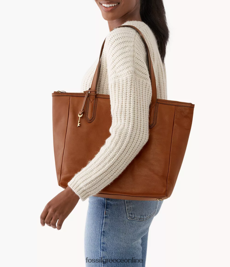 Fossil γυναίκες το Σίδνεϊ FVT06R422 τσάντα καφέ