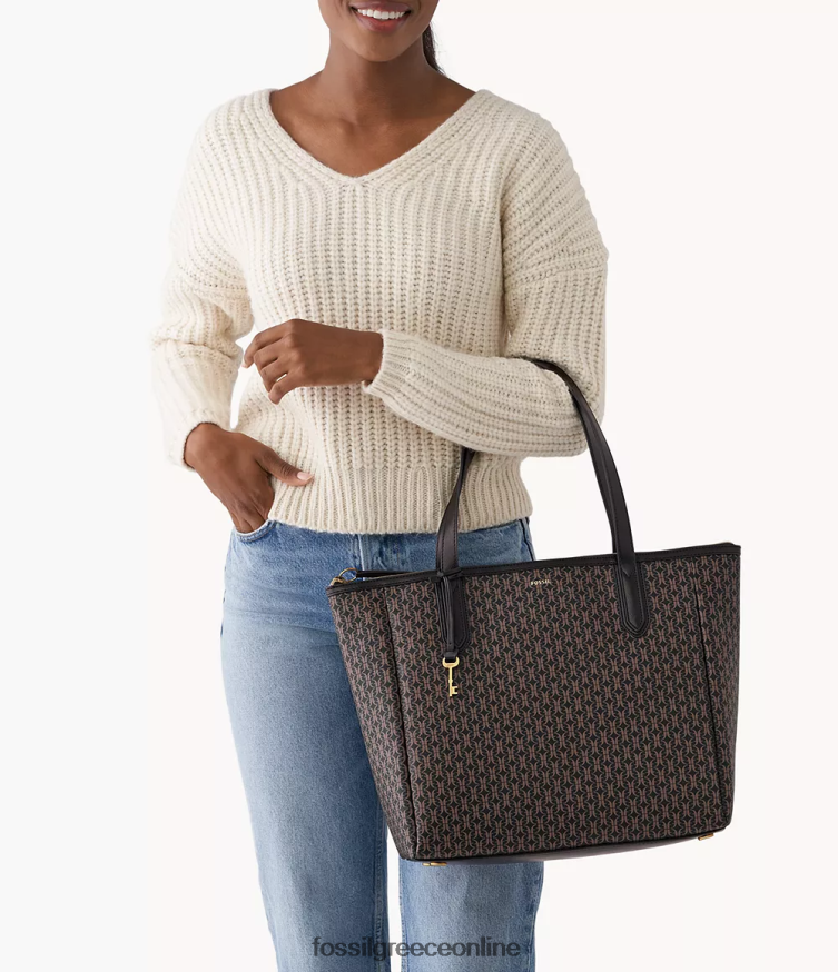 Fossil γυναίκες το Σίδνεϊ FVT06R687 τσάντα μαύρος