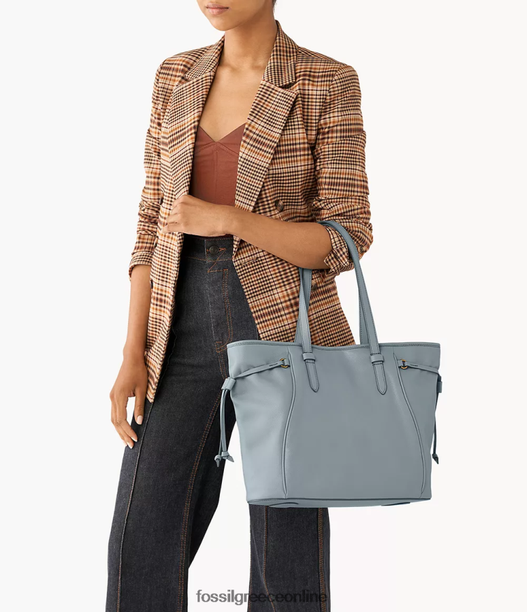 Fossil γυναίκες τσάρλι τοτέ FVT06R721 τσάντα μπλε