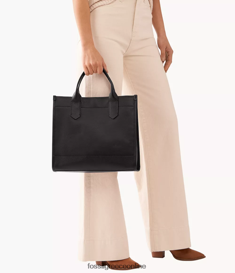 Fossil γυναίκες Kyler tote FVT06R470 τσάντα μαύρος