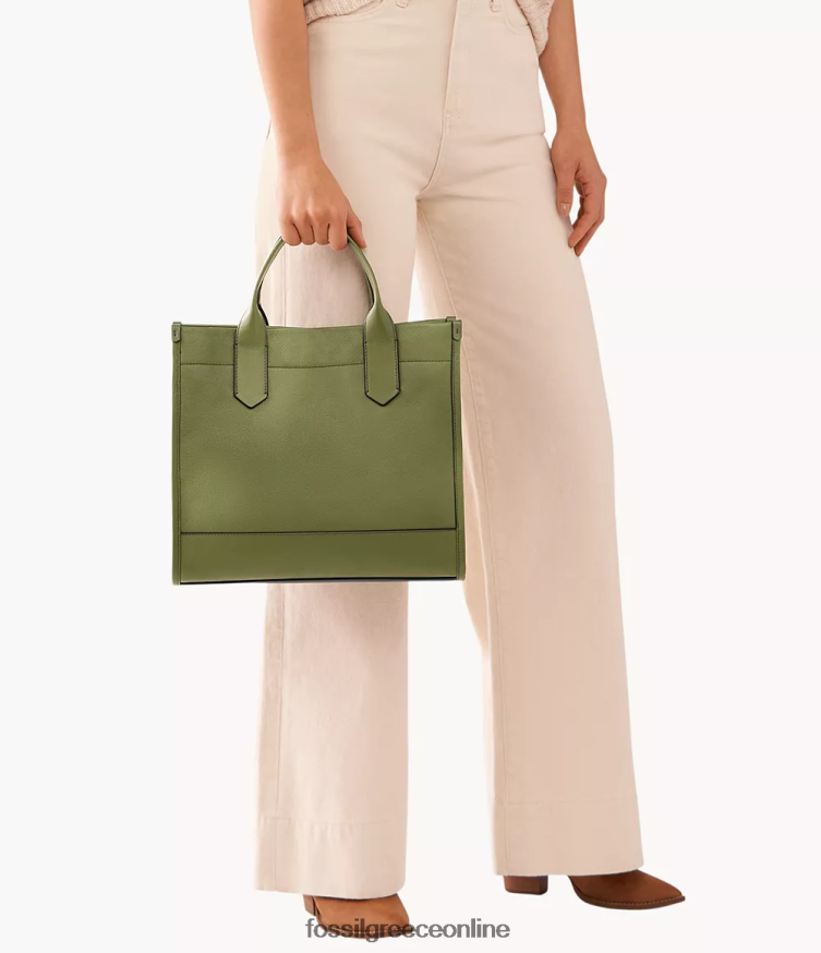 Fossil γυναίκες Kyler tote FVT06R532 τσάντα ελιά