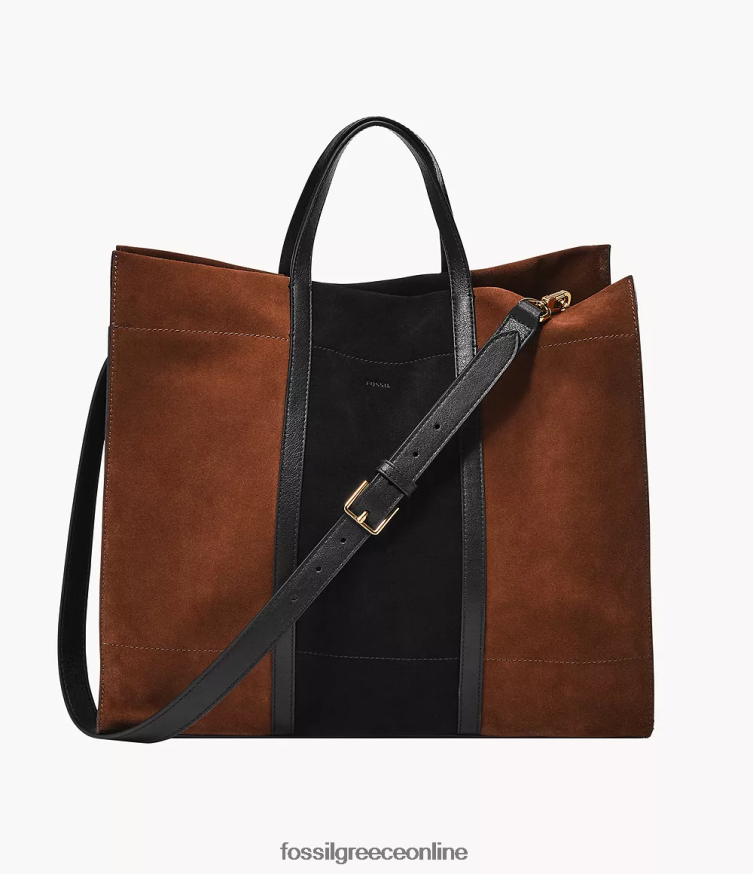 Fossil γυναίκες carmen μεγάλη τσάντα FVT06R367 τσάντα καφέ
