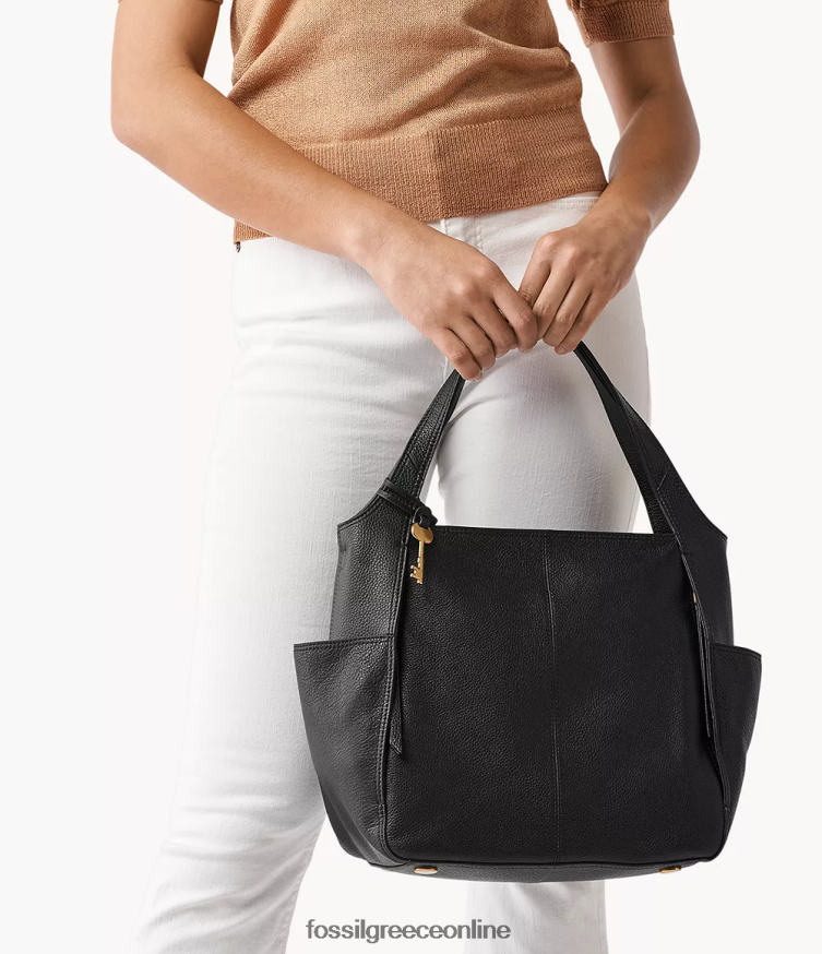 Fossil γυναίκες emerson shopper FVT06R486 τσάντα μαύρος