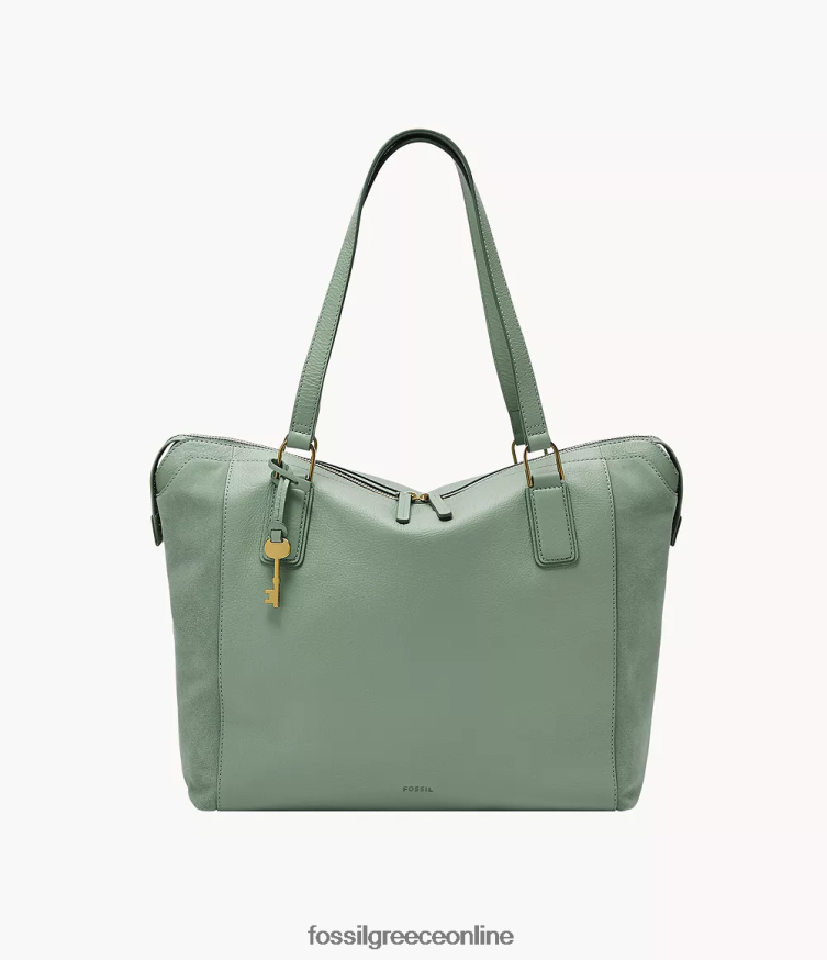 Fossil γυναίκες jacqueline tote FVT06R440 τσάντα πράσινος