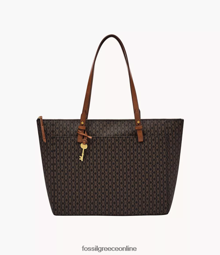 Fossil γυναίκες rachel tote FVT06R685 τσάντα μαύρος