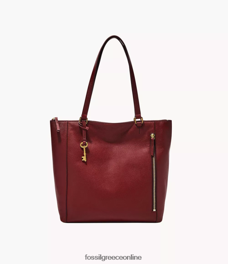 Fossil γυναίκες tara shopper FVT06R427 τσάντα το κόκκινο