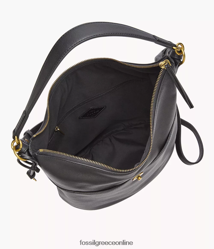 Fossil γυναίκες αλήτης ταλούλα FVT06R533 τσάντα μαύρος