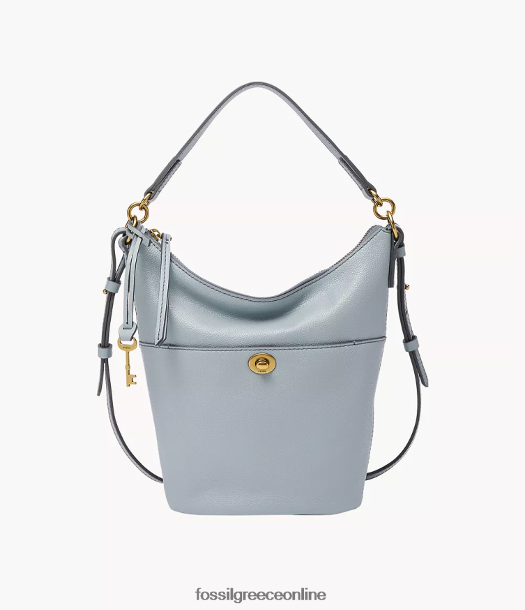 Fossil γυναίκες ταλούλα μικρό αλήτη FVT06R635 τσάντα μπλε