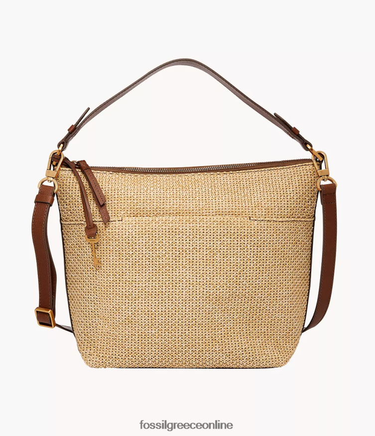 Fossil γυναίκες Julianna μεγάλη αλήτης FVT06R428 τσάντα άσπρο