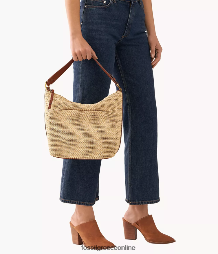 Fossil γυναίκες Julianna μεγάλη αλήτης FVT06R428 τσάντα άσπρο