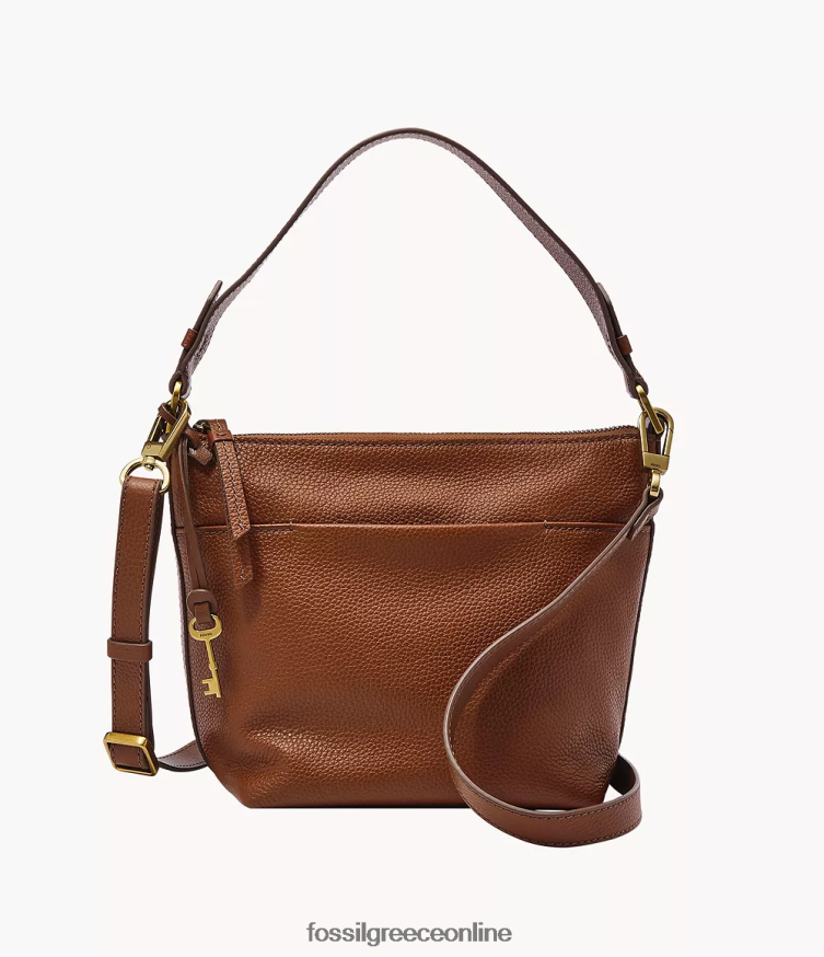 Fossil γυναίκες Julianna hobo FVT06R465 τσάντα καφέ