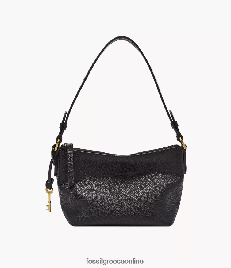 Fossil γυναίκες Julianna mini hobo FVT06R584 τσάντα μαύρος