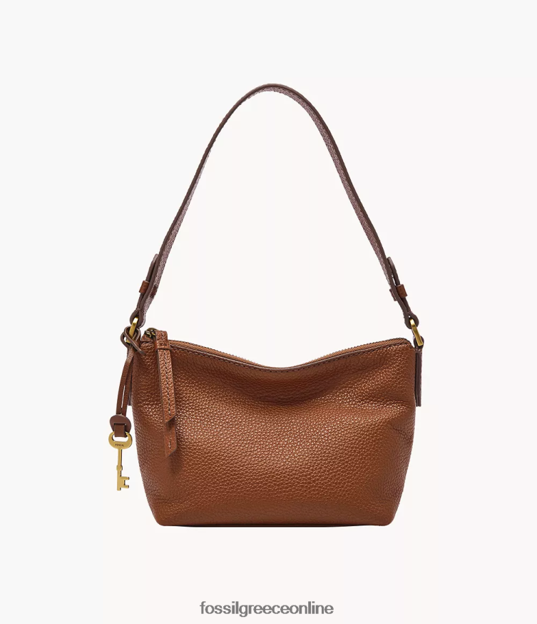 Fossil γυναίκες Julianna mini hobo FVT06R650 τσάντα καφέ