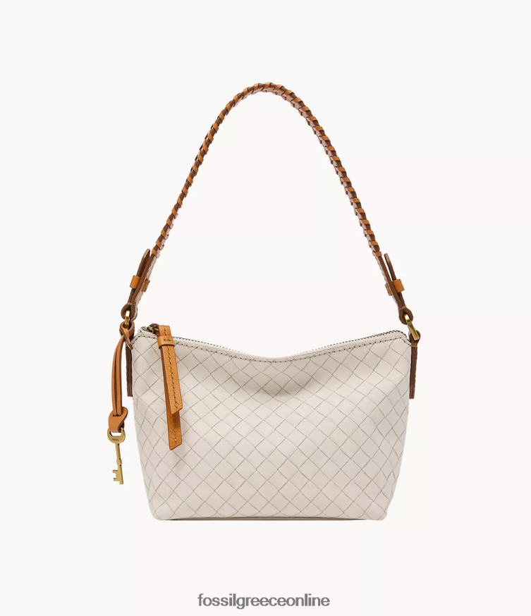 Fossil γυναίκες Julianna mini hobo FVT06R657 τσάντα άσπρο
