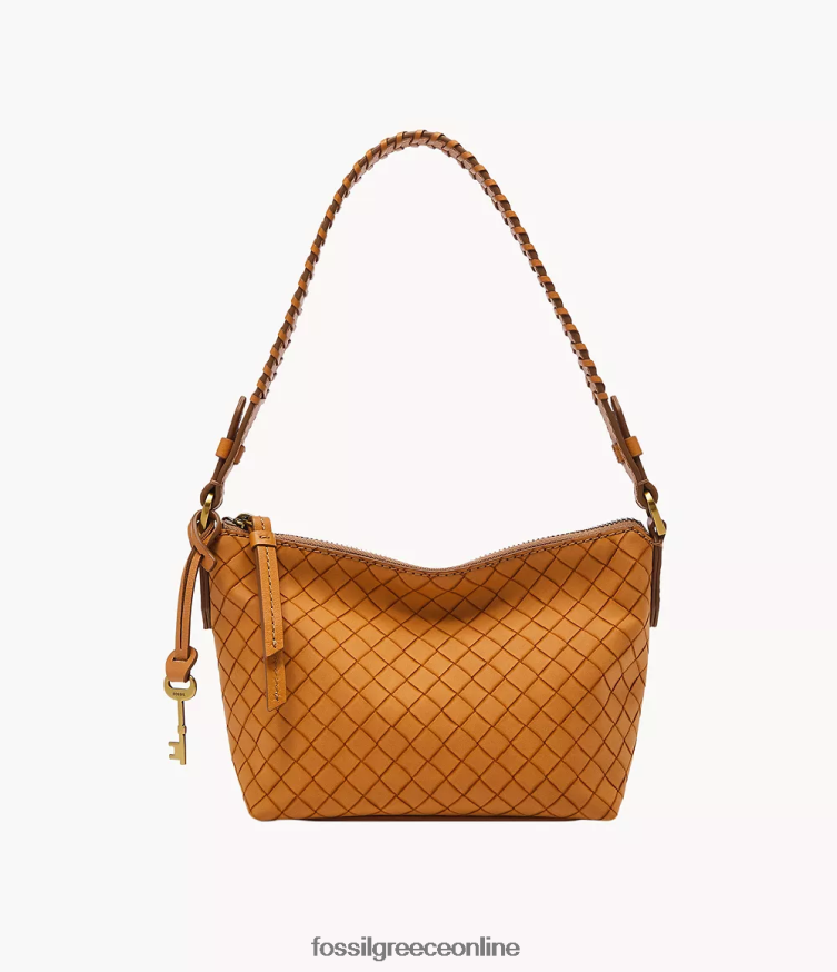 Fossil γυναίκες Julianna mini hobo FVT06R695 τσάντα καμήλα
