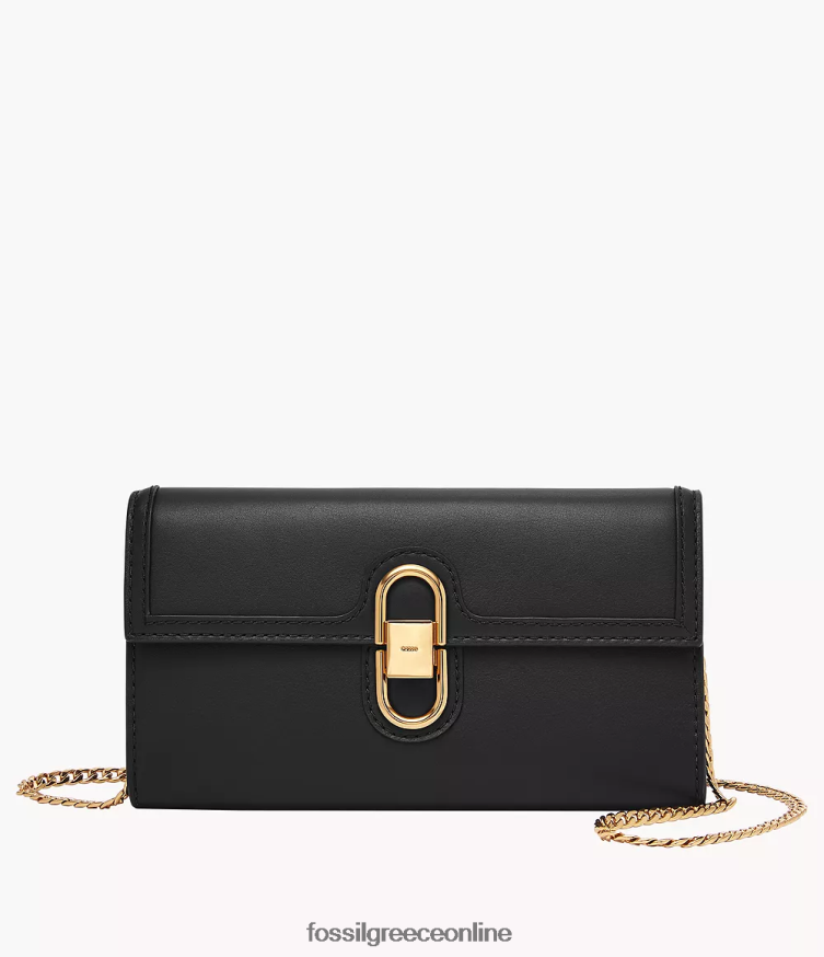 Fossil γυναίκες χιαστί πορτοφόλι avondale FVT06R323 τσάντα μαύρος