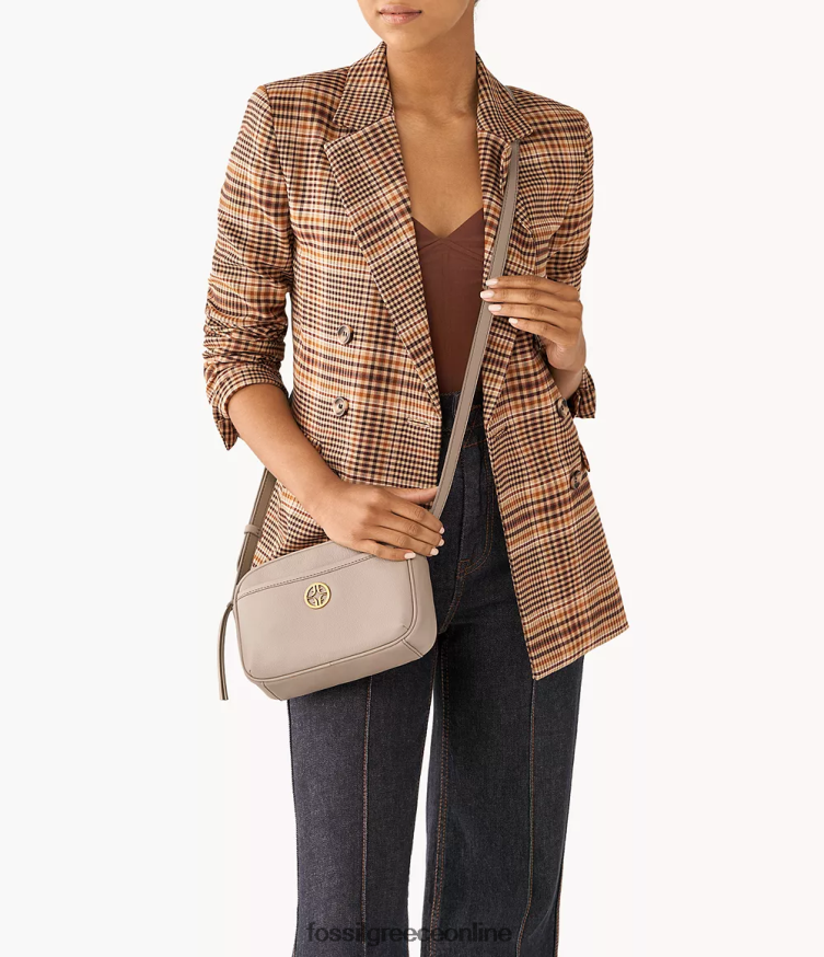 Fossil γυναίκες τσάντα κάμερας brennon FVT06R464 τσάντα γκρί