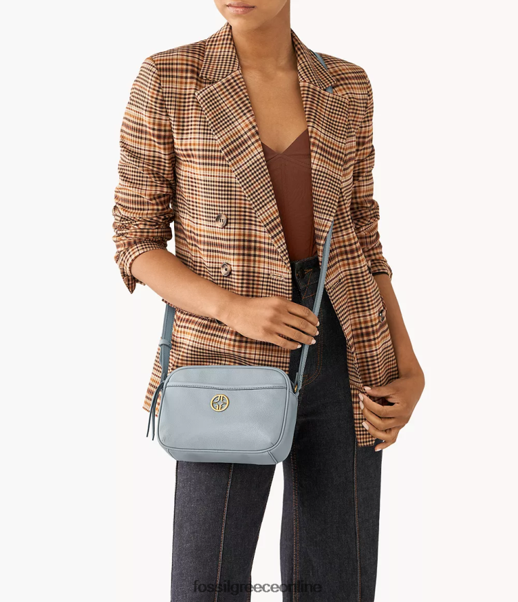 Fossil γυναίκες τσάντα κάμερας brennon FVT06R540 τσάντα μπλε