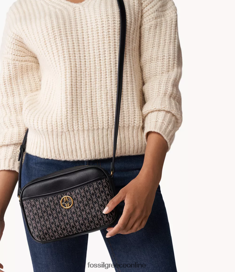 Fossil γυναίκες τσάντα κάμερας brennon FVT06R609 τσάντα μαύρος