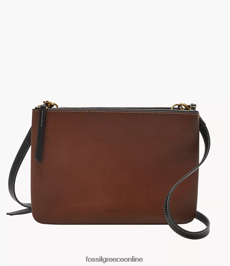 Fossil γυναίκες devon crossbody FVT06R410 τσάντα μαύρος