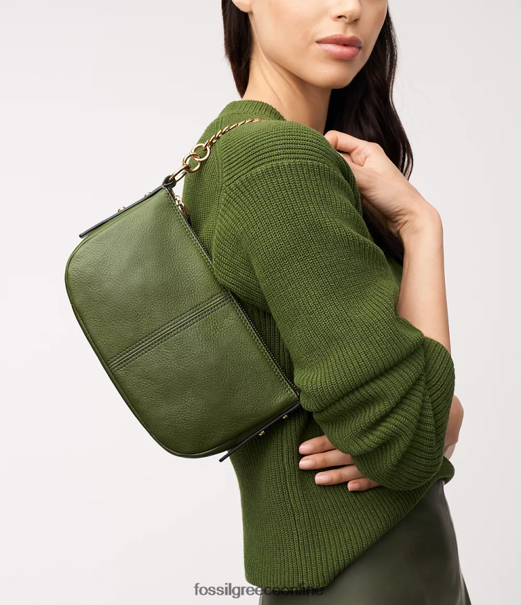 Fossil γυναίκες jolie baguette FVT06R346 τσάντα πράσινος
