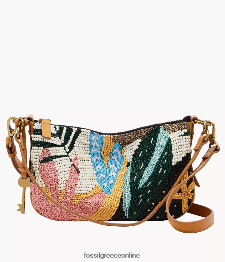 Fossil γυναίκες jolie baguette FVT06R742 τσάντα βυρσοδέψω