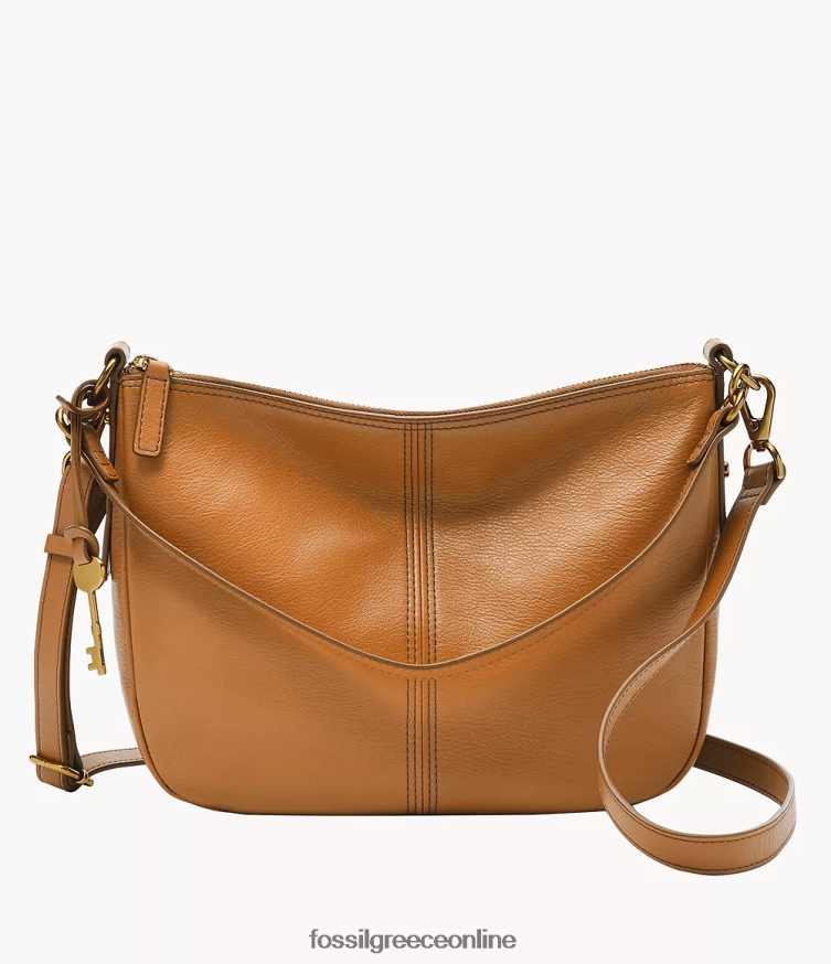 Fossil γυναίκες jolie crossbody FVT06R633 τσάντα καμήλα