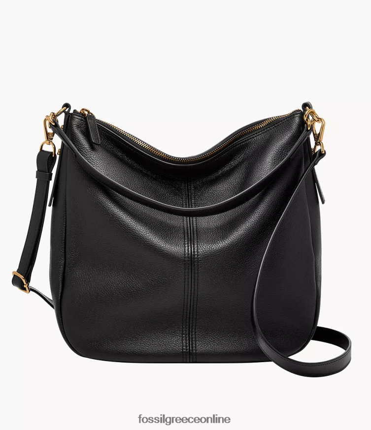 Fossil γυναίκες jolie hobo FVT06R322 τσάντα μαύρος