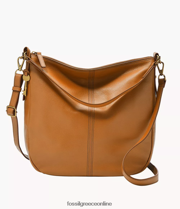 Fossil γυναίκες jolie hobo FVT06R594 τσάντα καμήλα