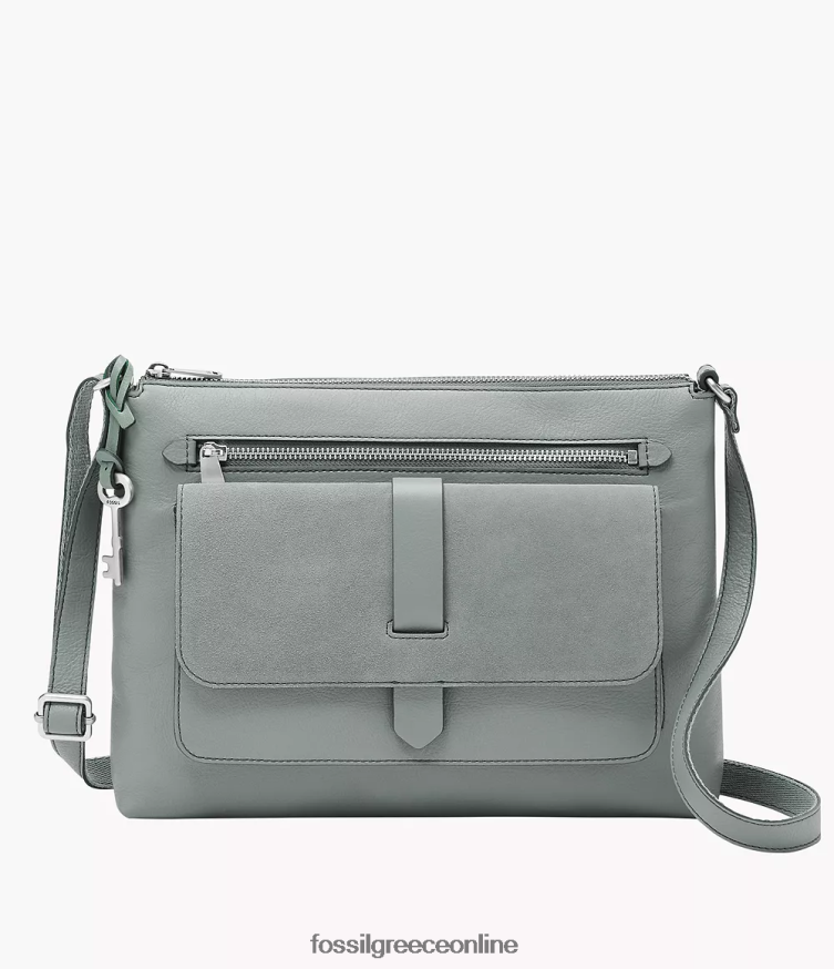 Fossil γυναίκες χιαστί kinley FVT06R515 τσάντα χακί