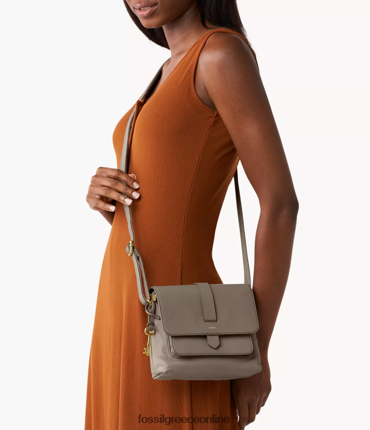 Fossil γυναίκες χιαστί kinley FVT06R652 τσάντα γκρί