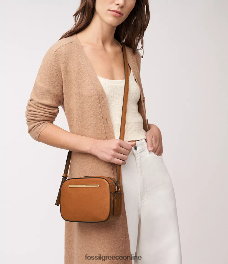 Fossil γυναίκες τσάντα φωτογραφικής μηχανής liza FVT06R301 τσάντα σαμάρι