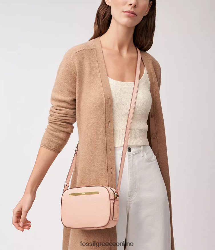 Fossil γυναίκες τσάντα φωτογραφικής μηχανής liza FVT06R401 τσάντα ροζ