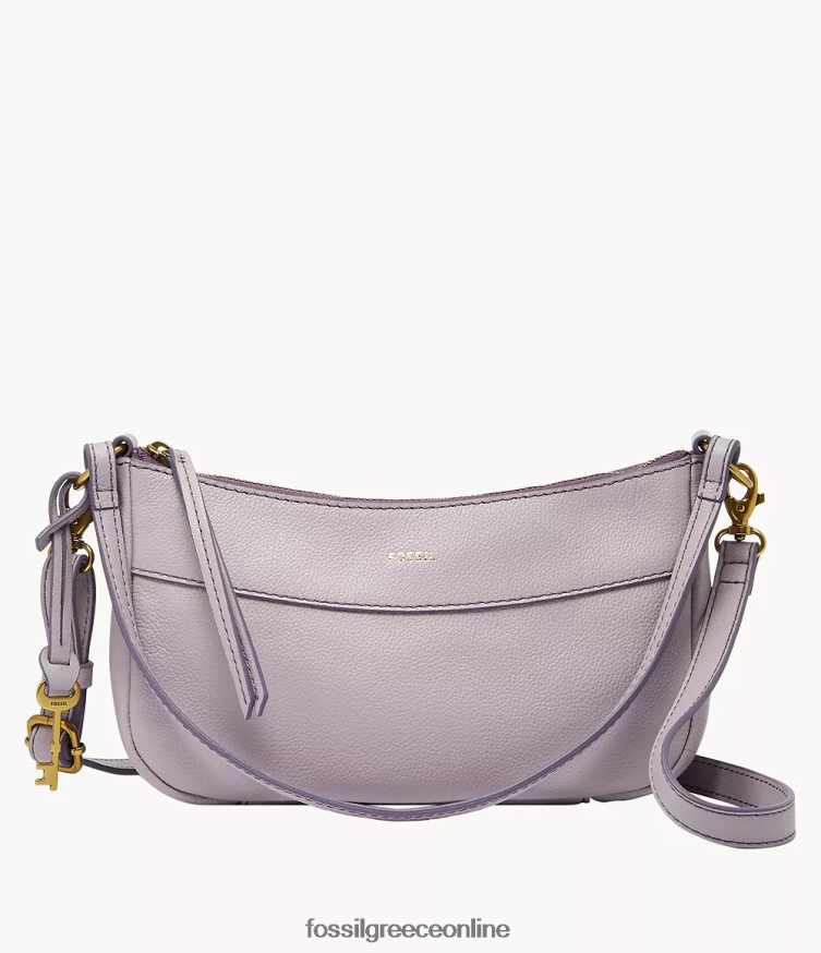 Fossil γυναίκες skylar μπαγκέτα FVT06R527 τσάντα μωβ