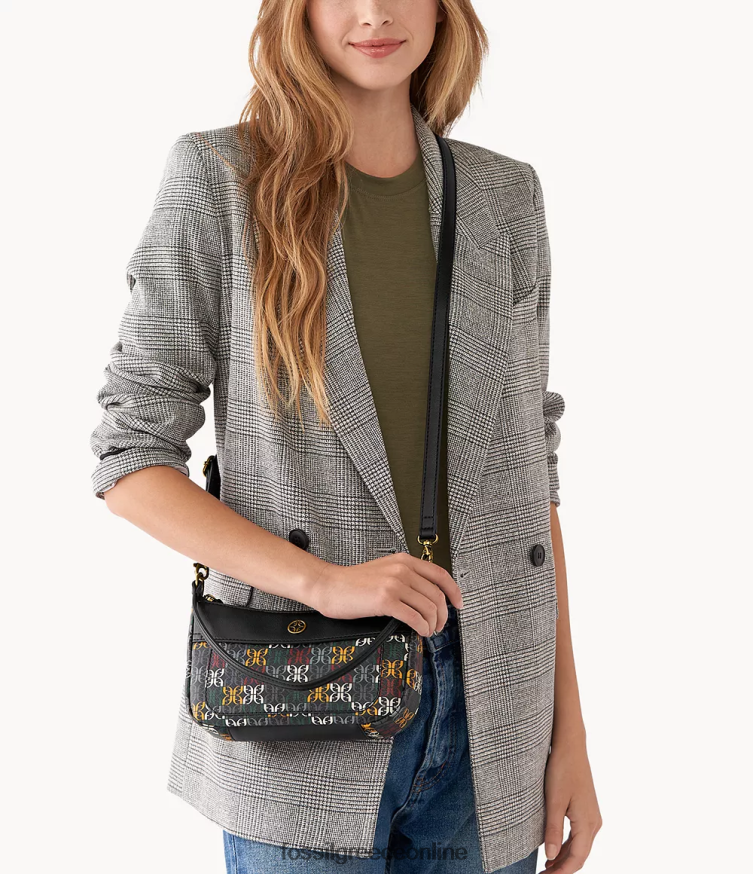 Fossil γυναίκες Μίνι μπαγκέτα skylar FVT06R568 τσάντα πολυ