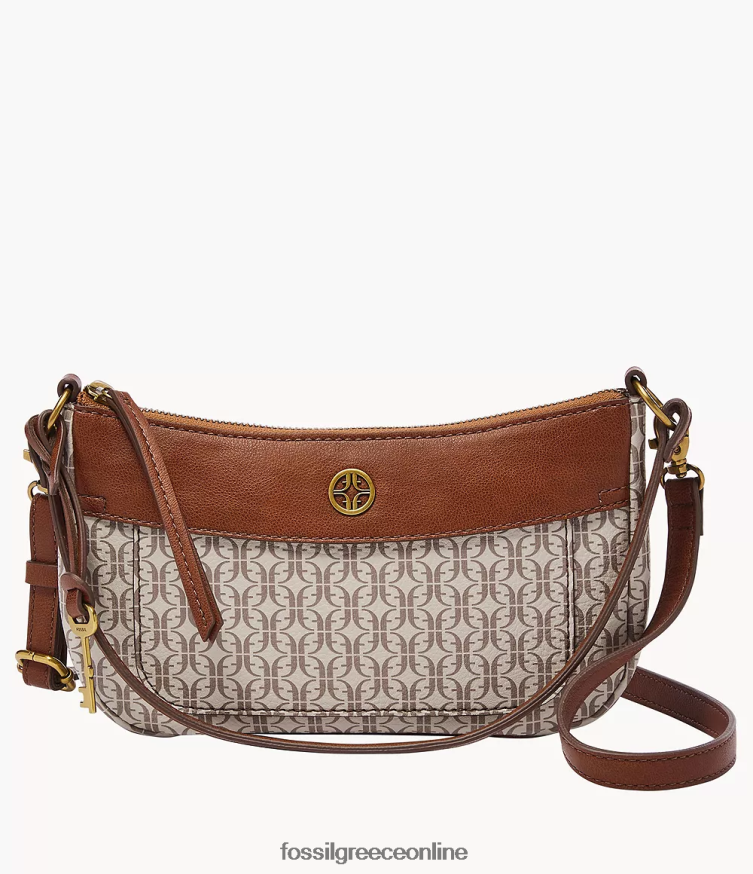 Fossil γυναίκες Μίνι μπαγκέτα skylar FVT06R604 τσάντα χακί
