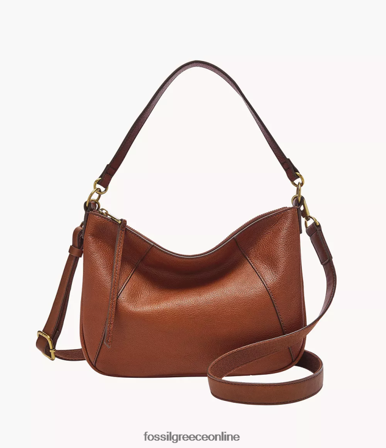 Fossil γυναίκες skylar crossbody FVT06R421 τσάντα καφέ