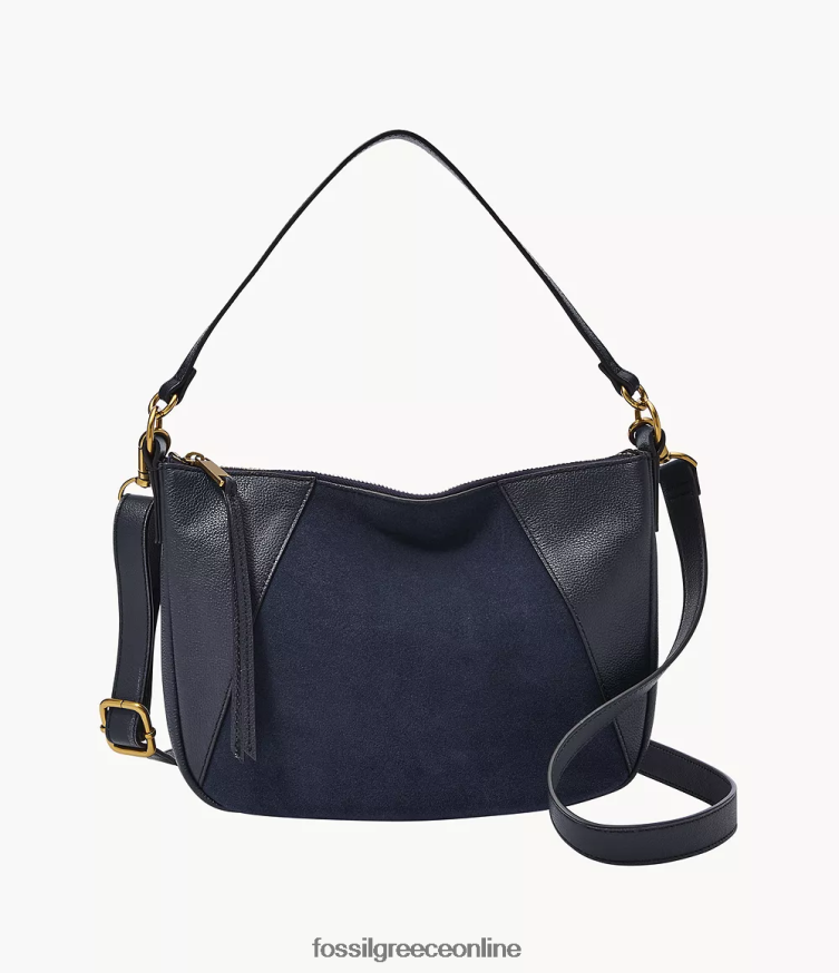 Fossil γυναίκες skylar crossbody FVT06R645 τσάντα ΠΟΛΕΜΙΚΟ ΝΑΥΤΙΚΟ