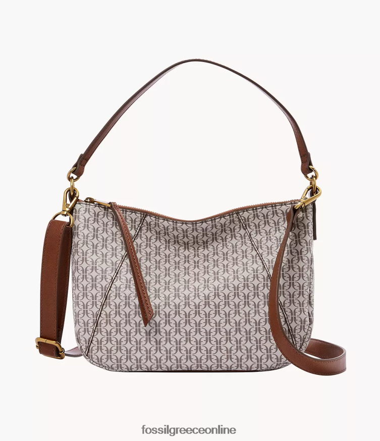 Fossil γυναίκες skylar crossbody FVT06R681 τσάντα καφέ