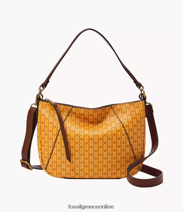Fossil γυναίκες skylar crossbody FVT06R682 τσάντα κίτρινος