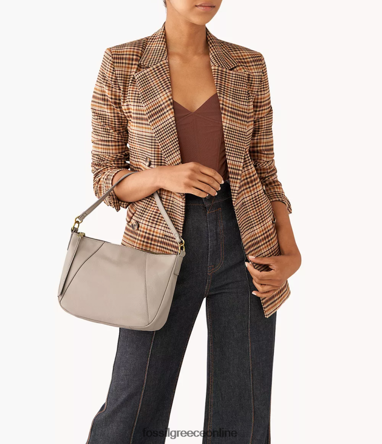 Fossil γυναίκες skylar crossbody FVT06R730 τσάντα γκρί