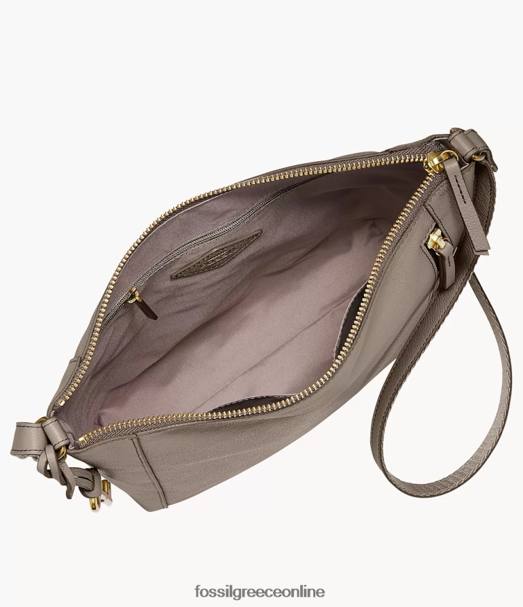 Fossil γυναίκες tara χιαστί FVT06R536 τσάντα γκρί